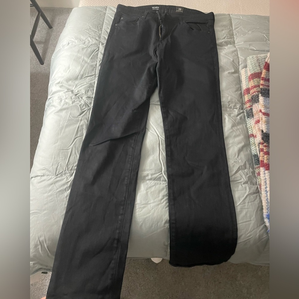 AG Adriano Goldschmied black jeans